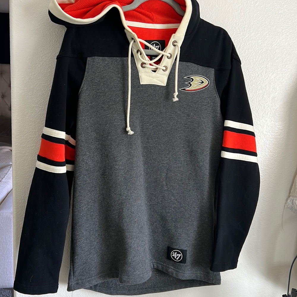 Anaheim Ducks Jersey Sweatshirt 🧡